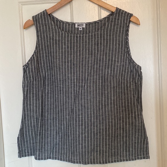 Linen Blend Tank - Picture 2 of 5